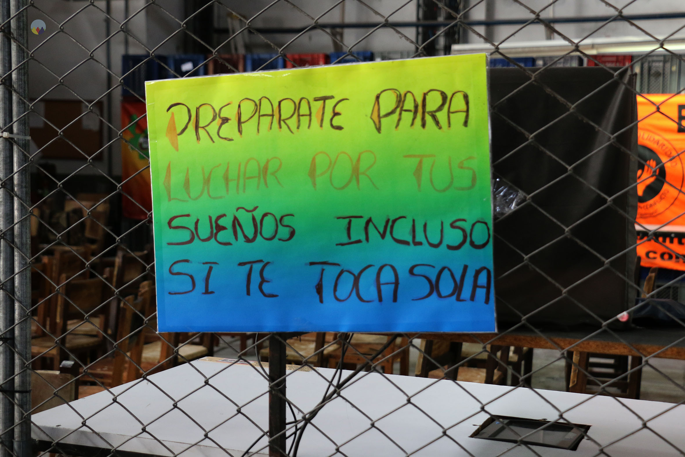 Foto 1: Obreras en resistencia. Foto Bibiana Ramírez